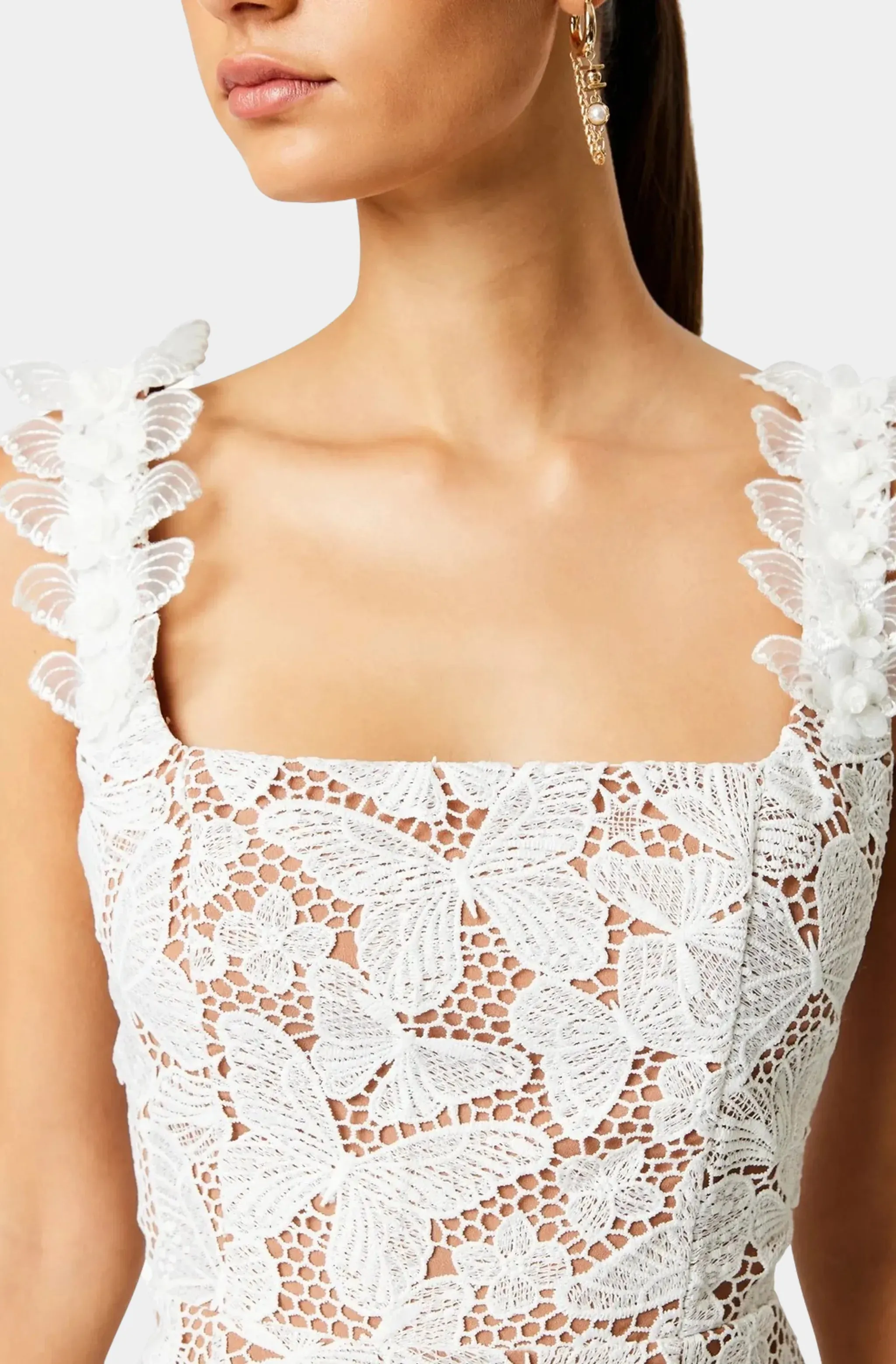 ELLIATT - PINE DRESS - IVORY