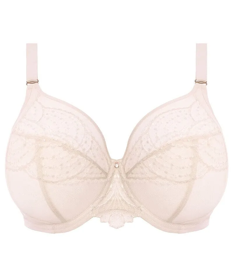 Elomi Priya Underwired Plunge Bra - Vanilla