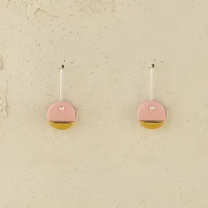 ERIN LIGHTFOOT Spots Porcelain Earrings - Pink