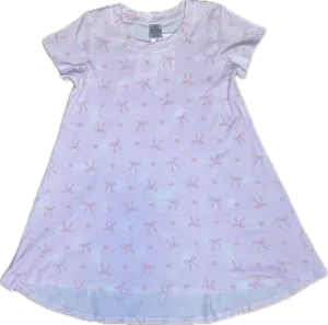 esme- Coquette S/S Hi-Low Dress