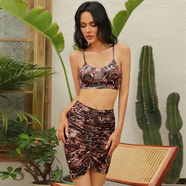 Evening Club Party Casual Out Wear Sets
