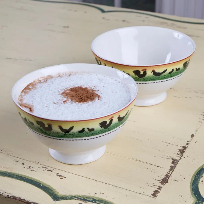 Faience Rooster Bistro Collection