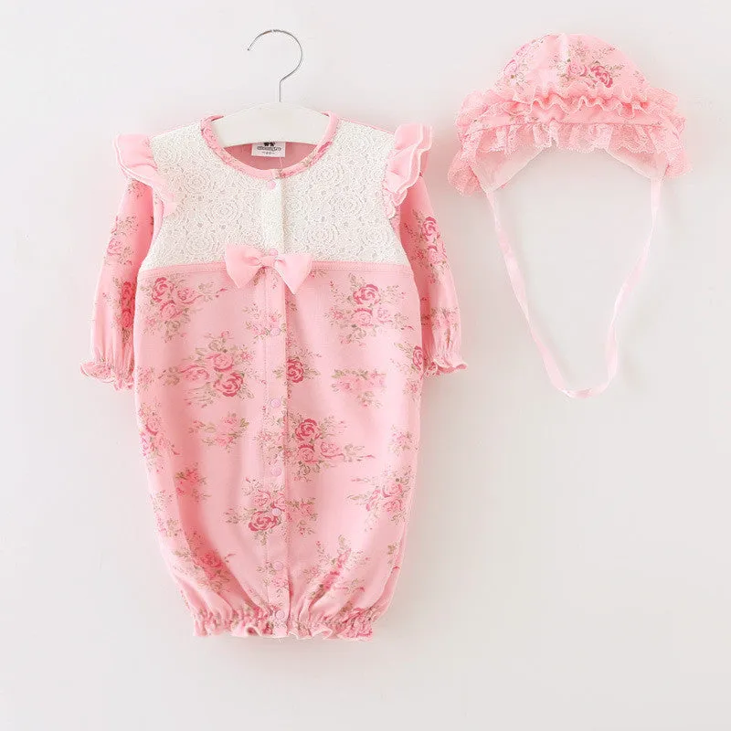fashion bow t shirt dot overalls two pieces baby toddler girl clothing clothes bodysuits born cotton set