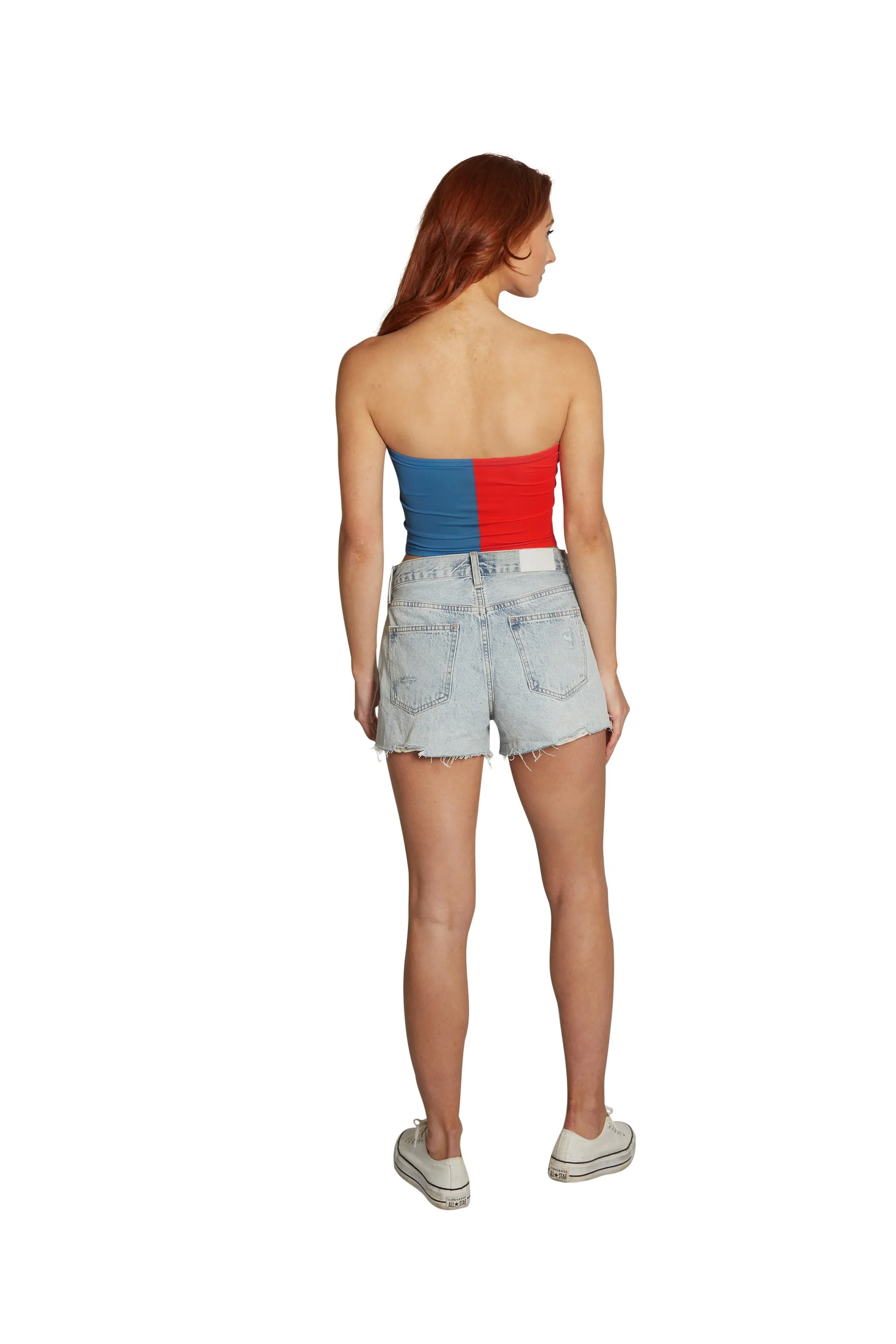 Florida Atlantic Owls Two Tone Tube Top