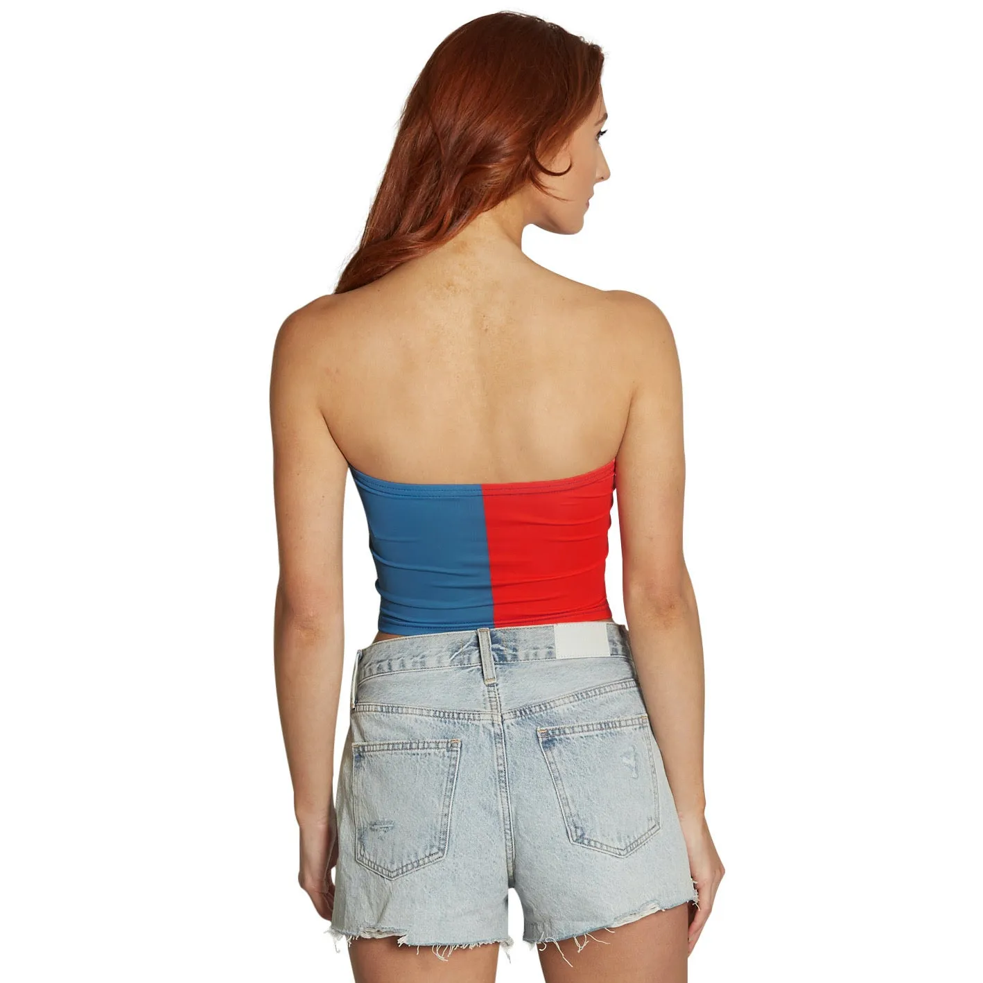 Florida Atlantic Owls Two Tone Tube Top