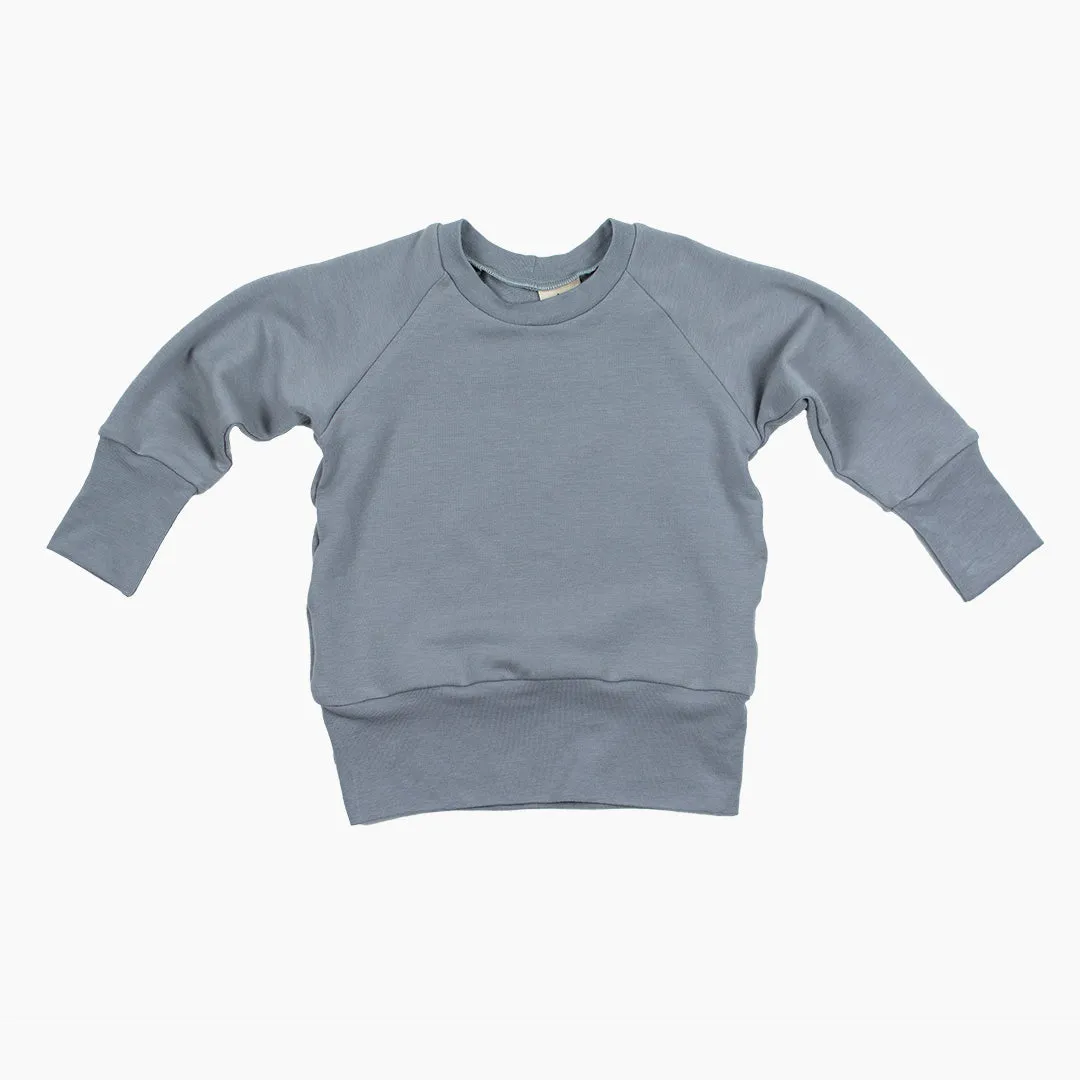 Fog Grow-With-Me Pullover