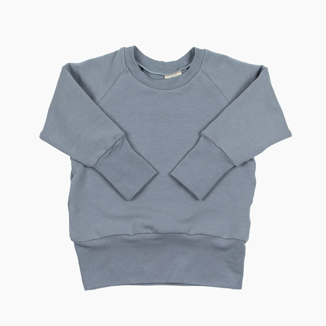 Fog Grow-With-Me Pullover
