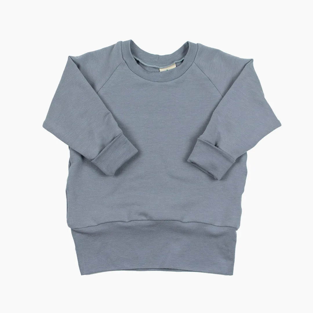Fog Grow-With-Me Pullover