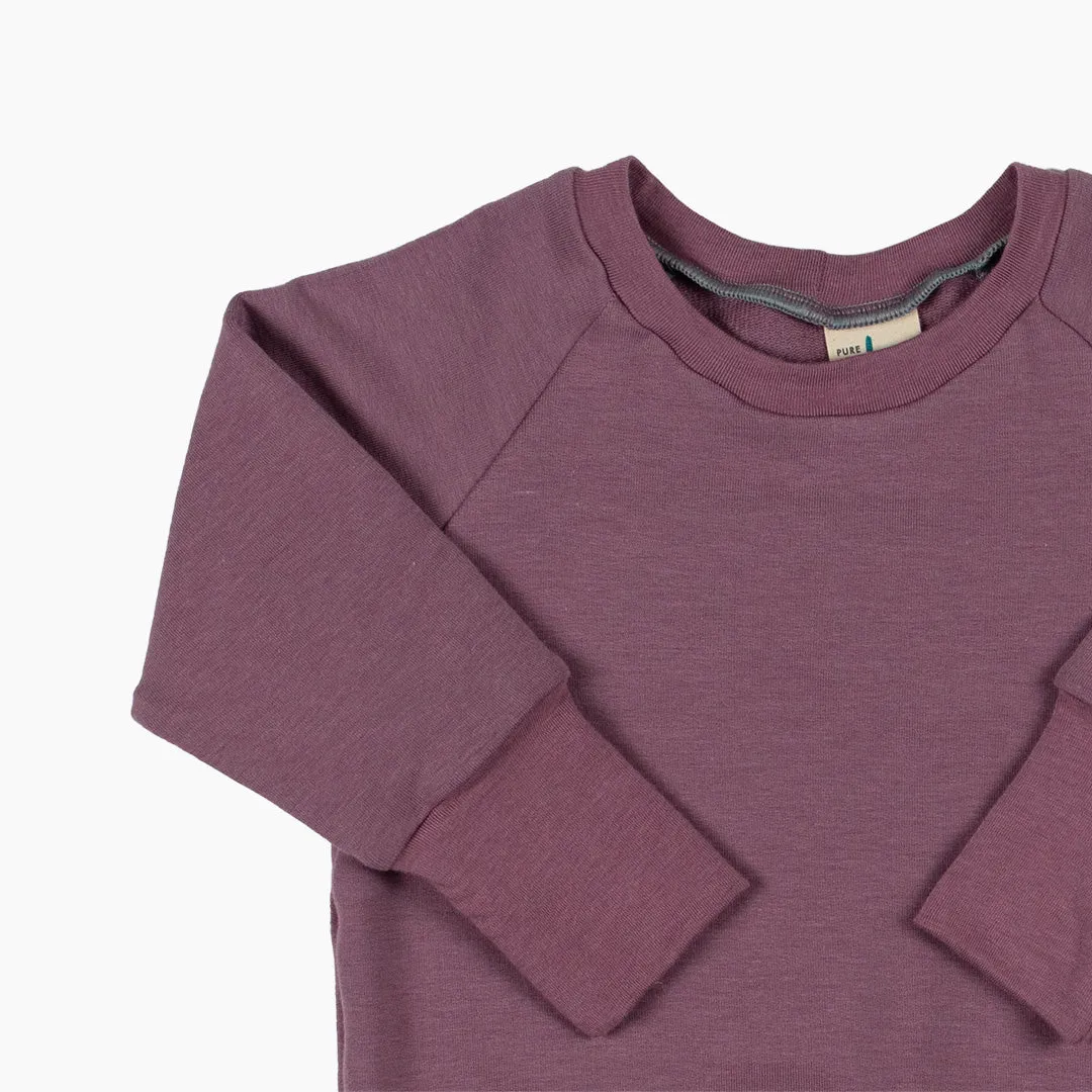 French Lilac Grow-With-Me Pullover