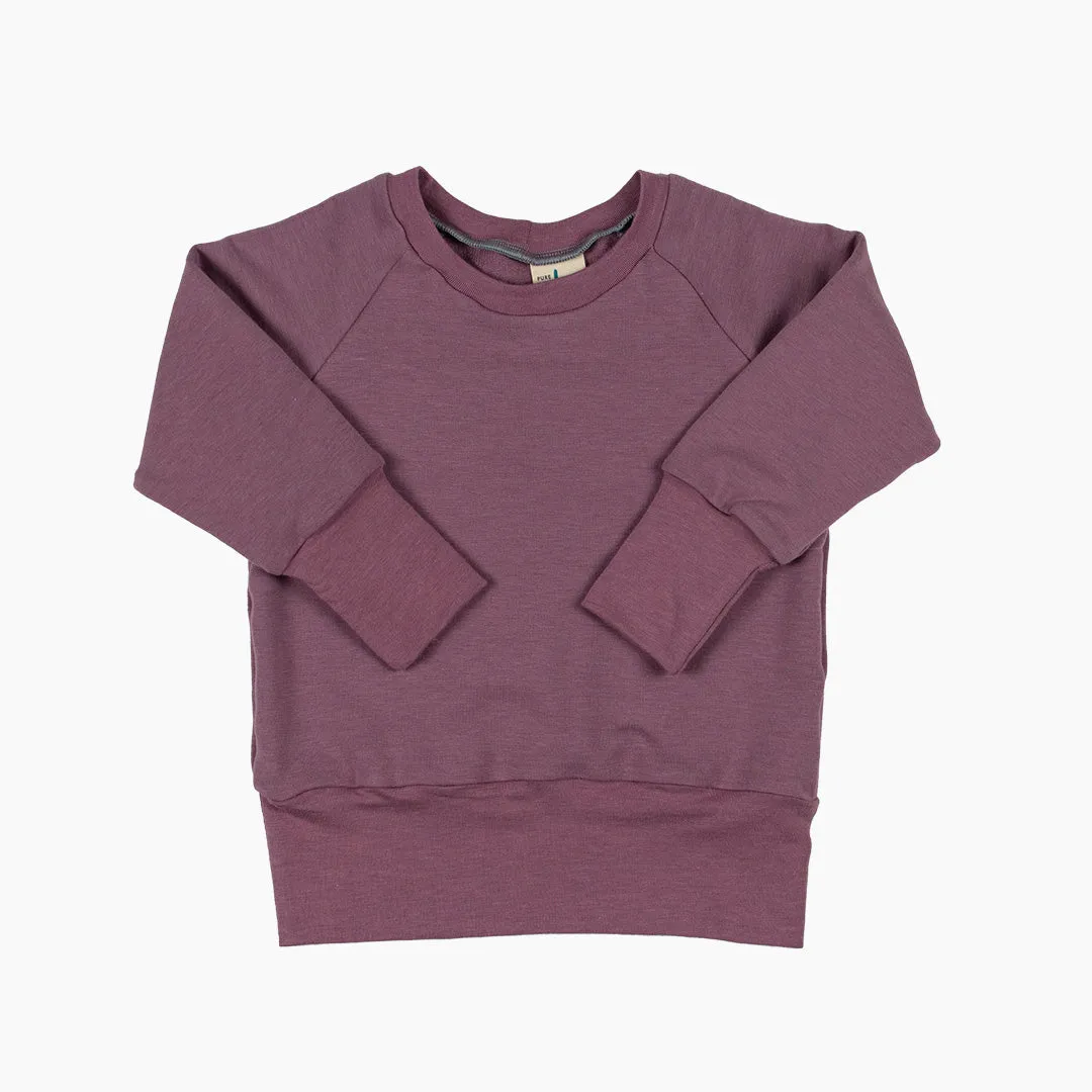 French Lilac Grow-With-Me Pullover