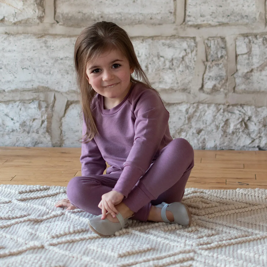 French Lilac Grow-With-Me Pullover