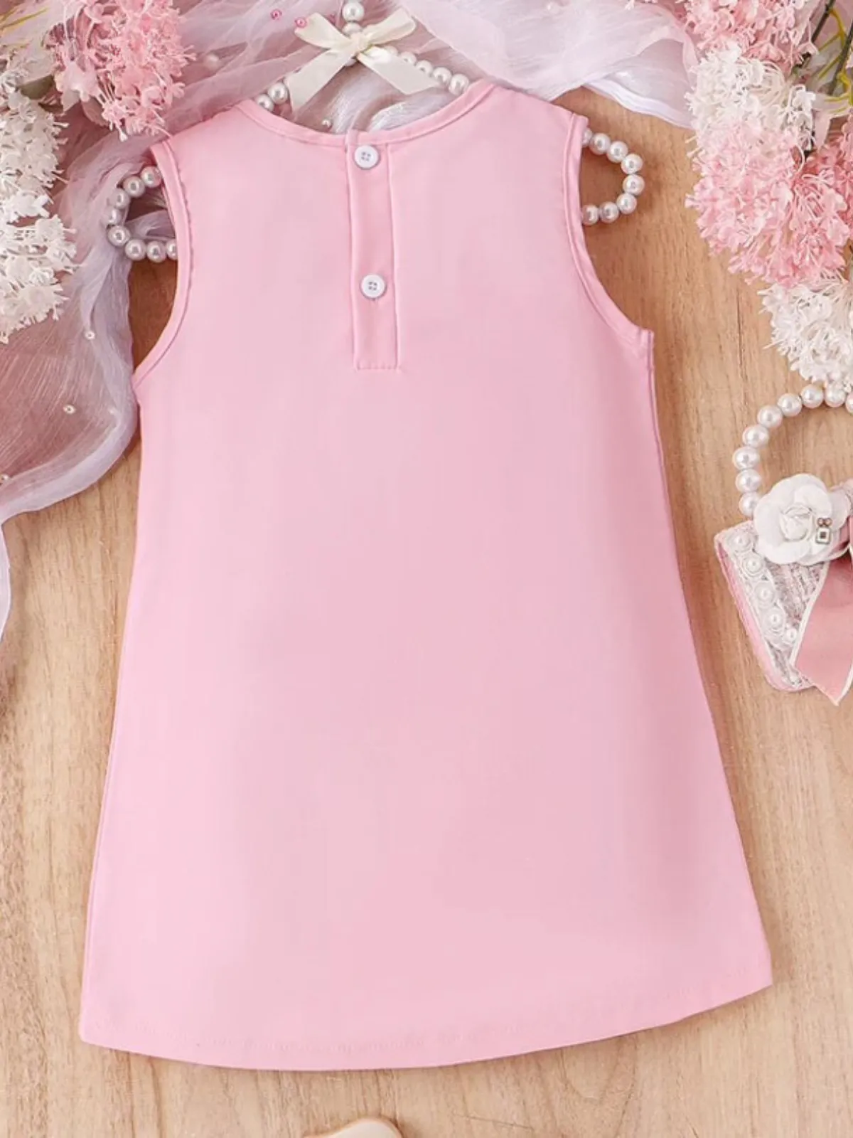 Garden Glam Statement Flower A Line Dress