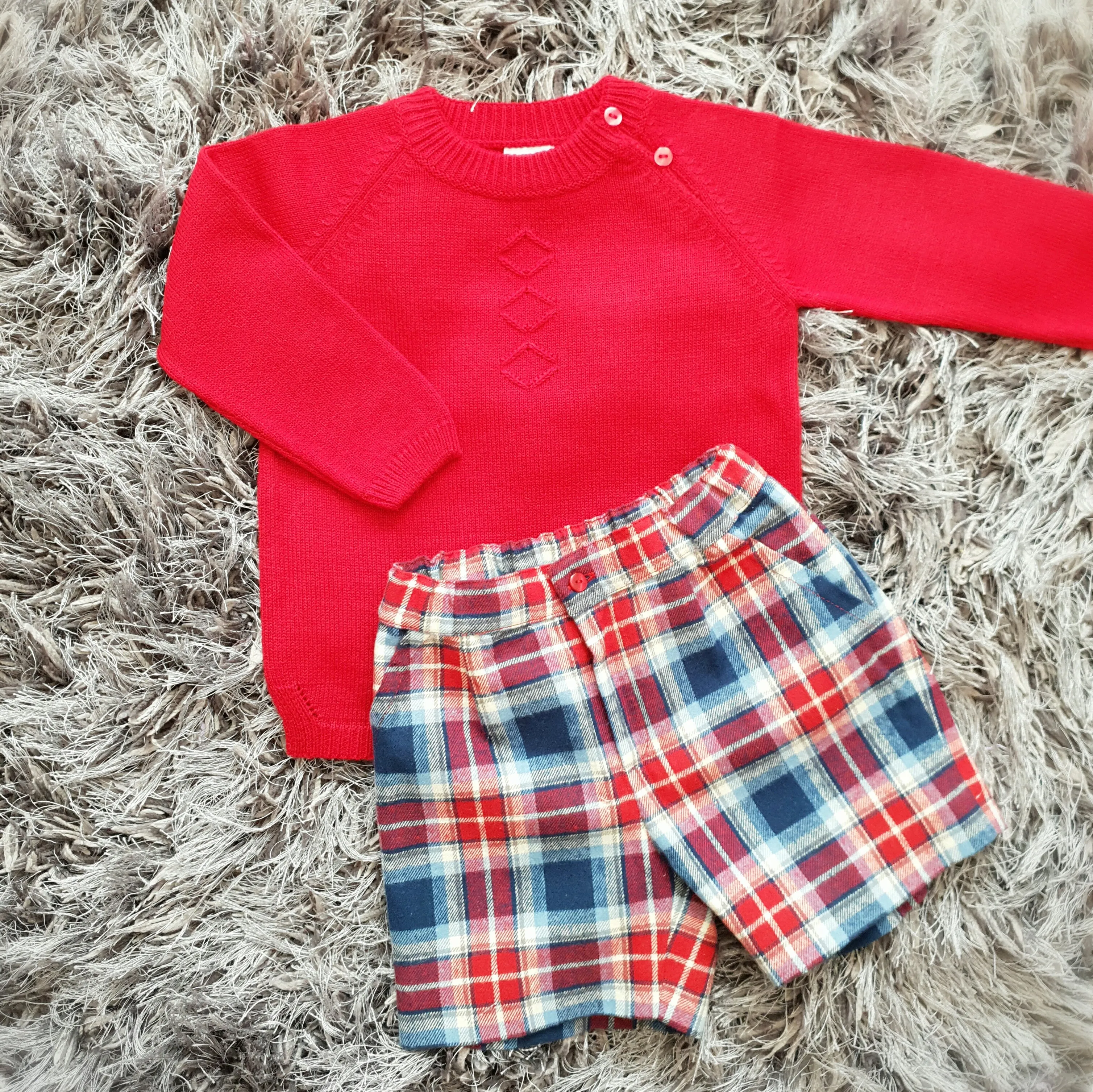 Granlei Knitted Winter Short Set