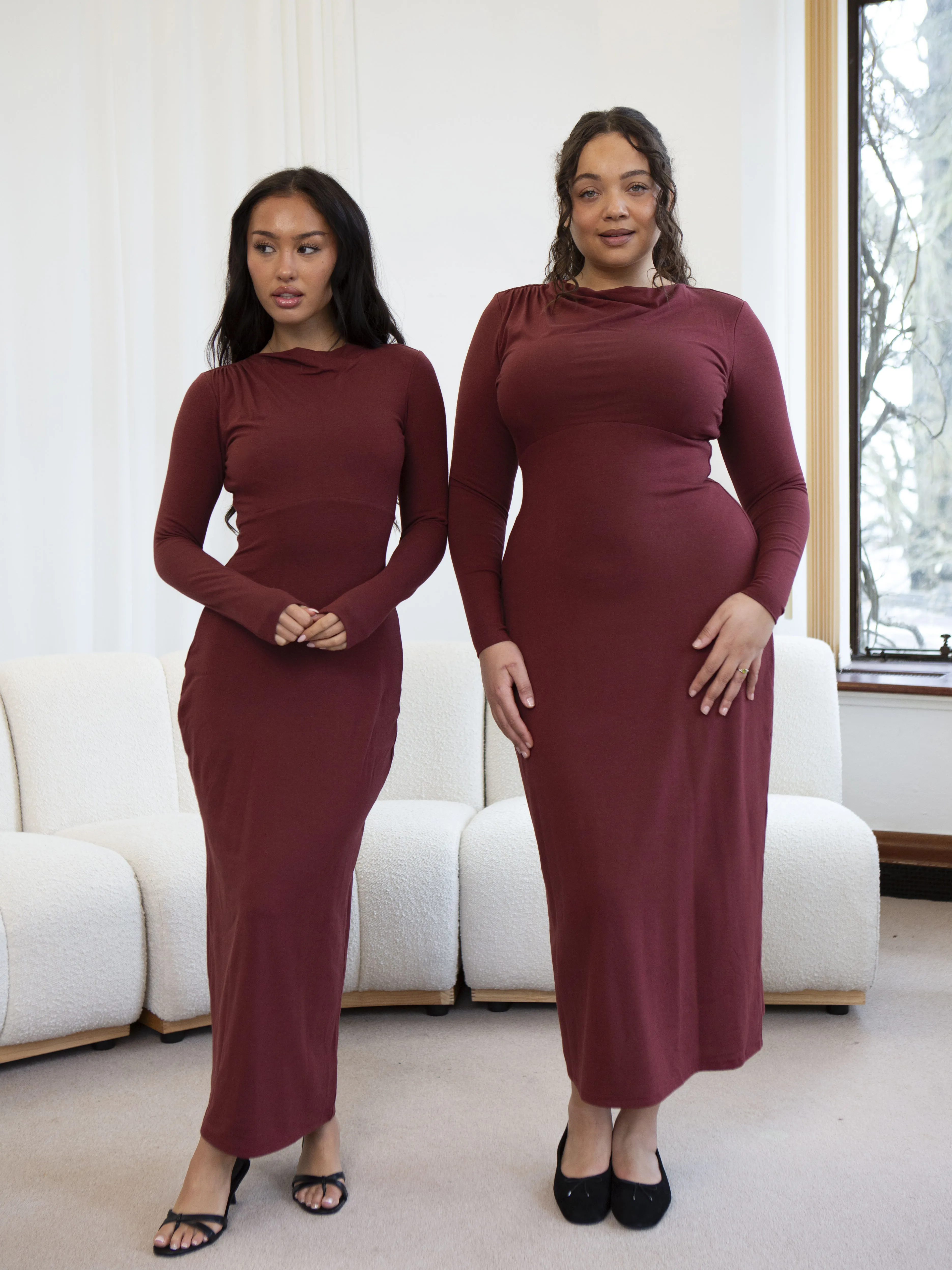 Grove Gathered Dress