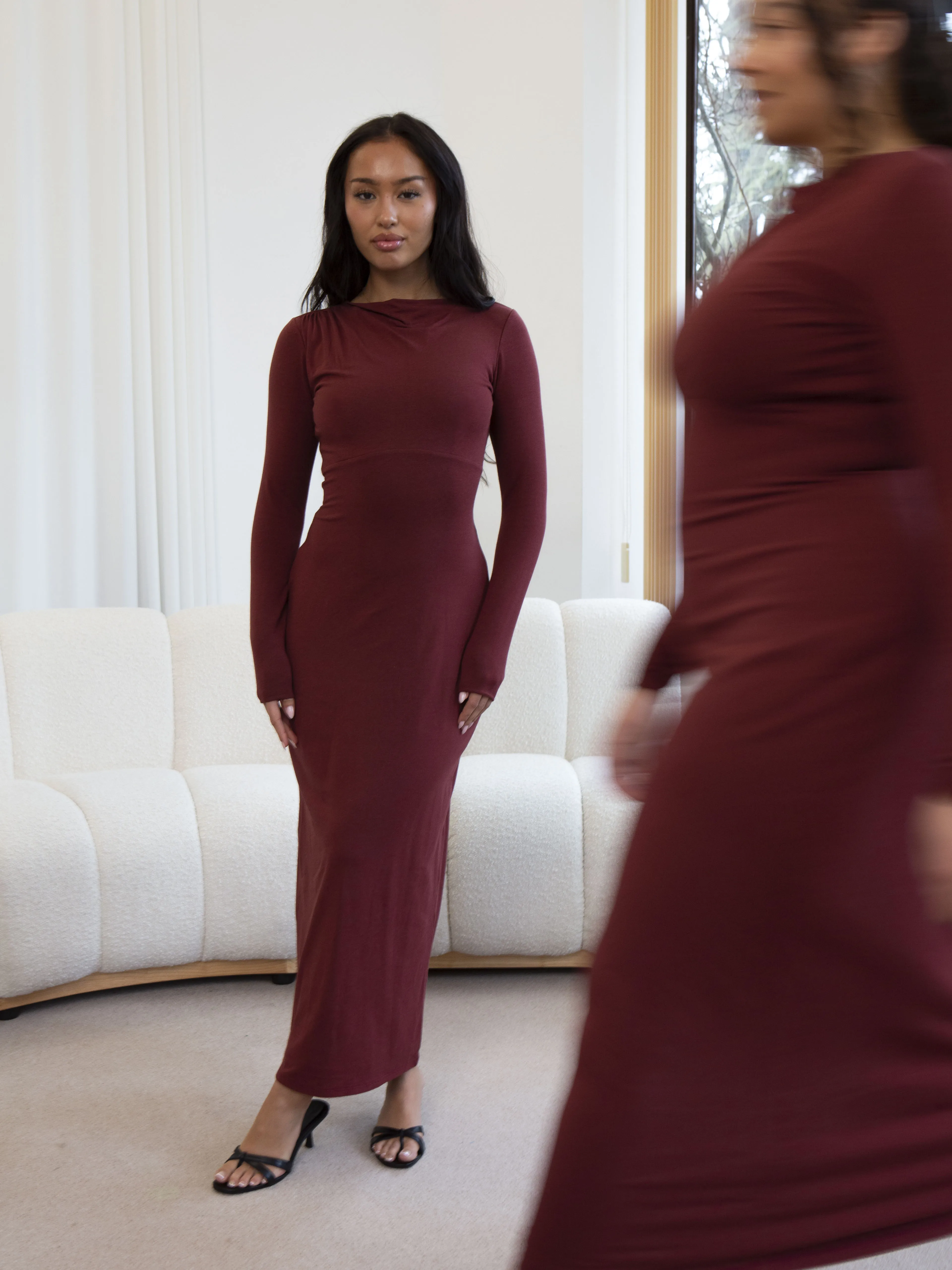 Grove Gathered Dress