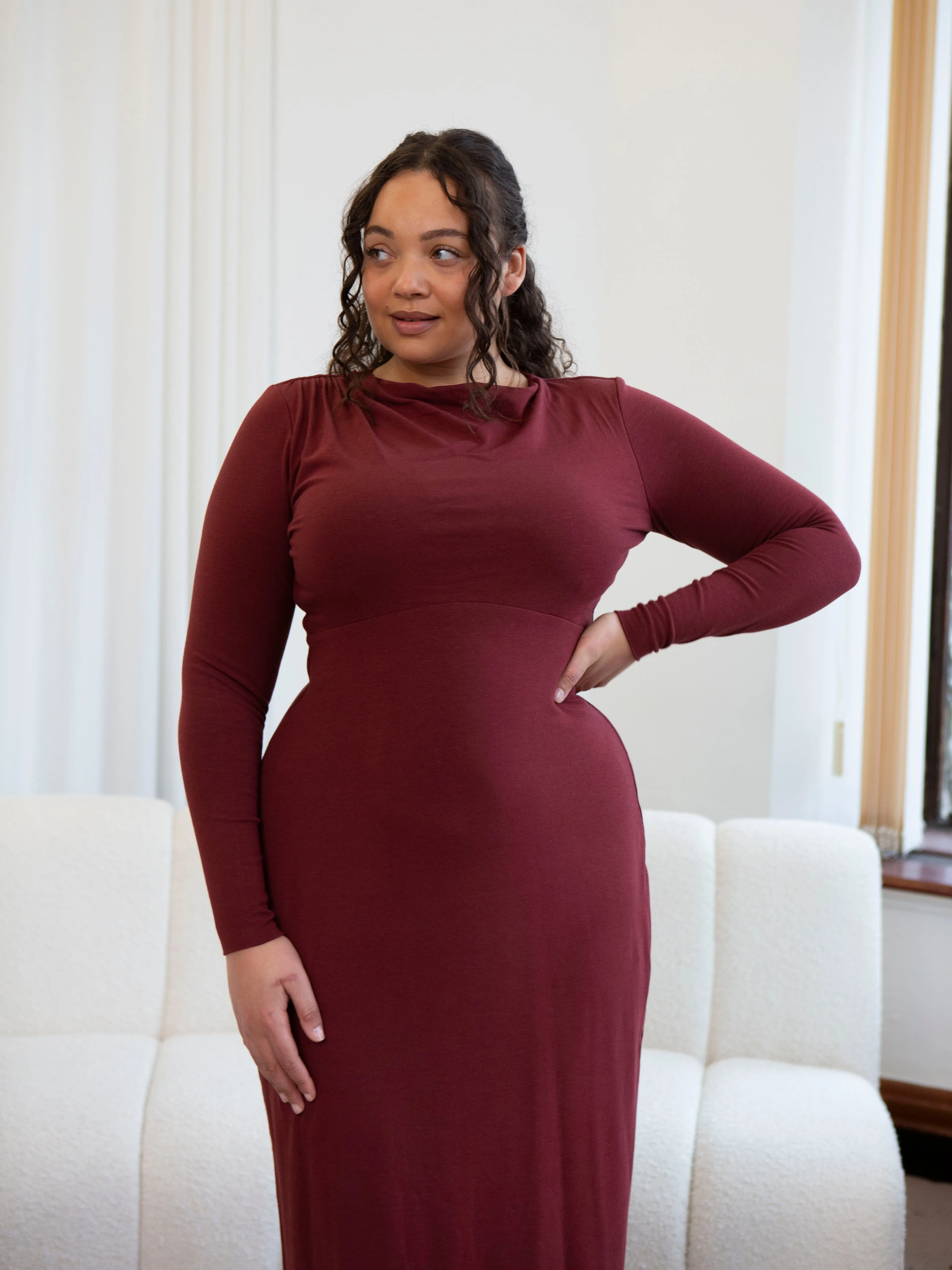 Grove Gathered Dress