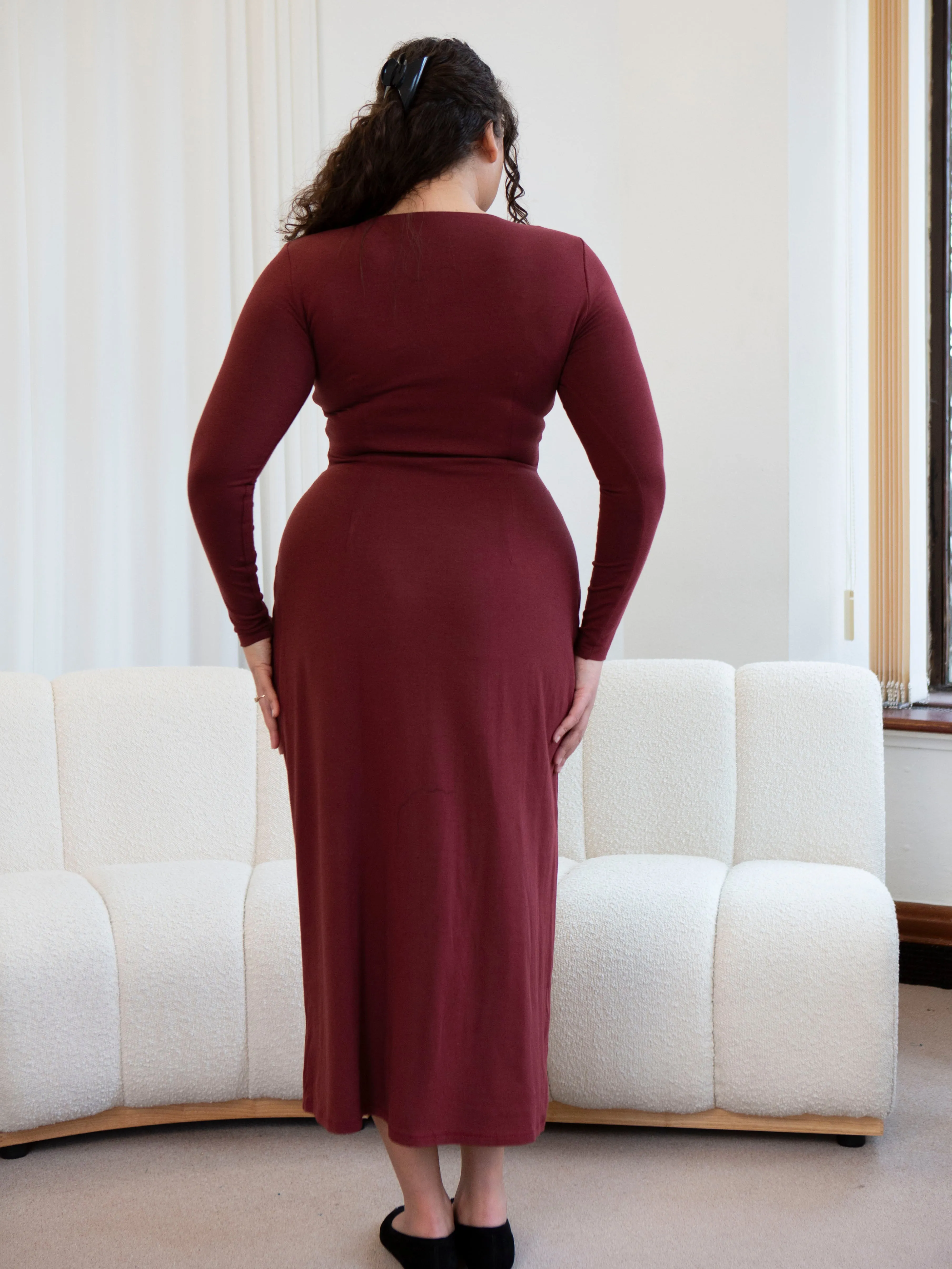 Grove Gathered Dress