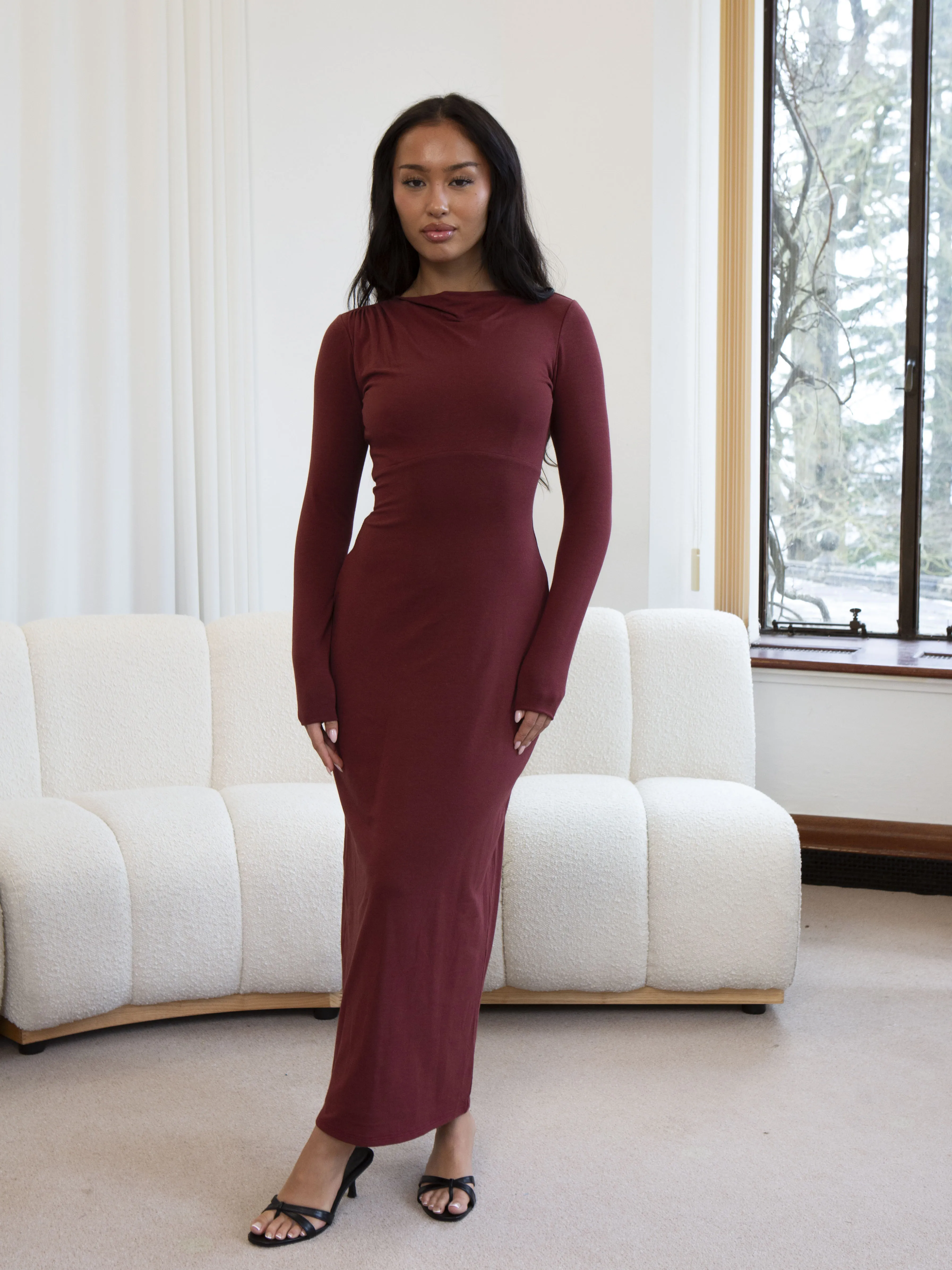 Grove Gathered Dress