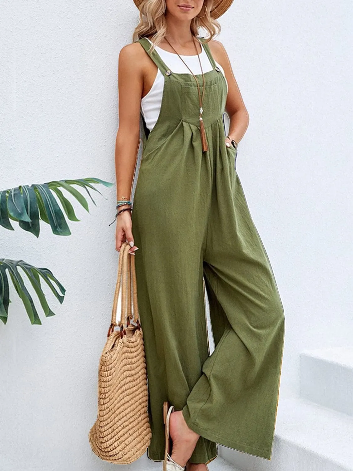 GYPSY - Cozy Pocketed Overalls