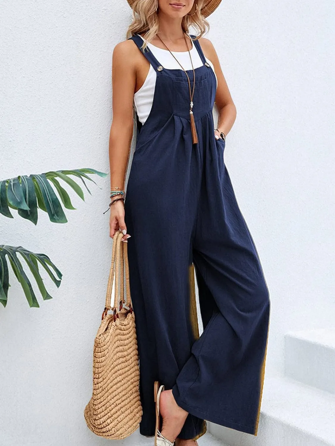 GYPSY - Cozy Pocketed Overalls