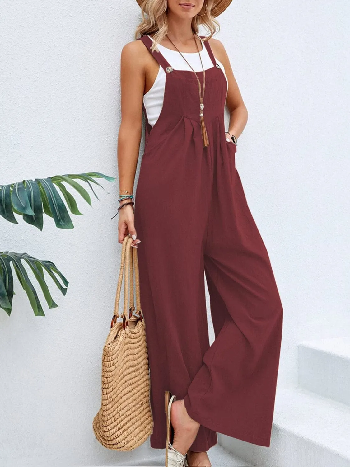 GYPSY - Cozy Pocketed Overalls