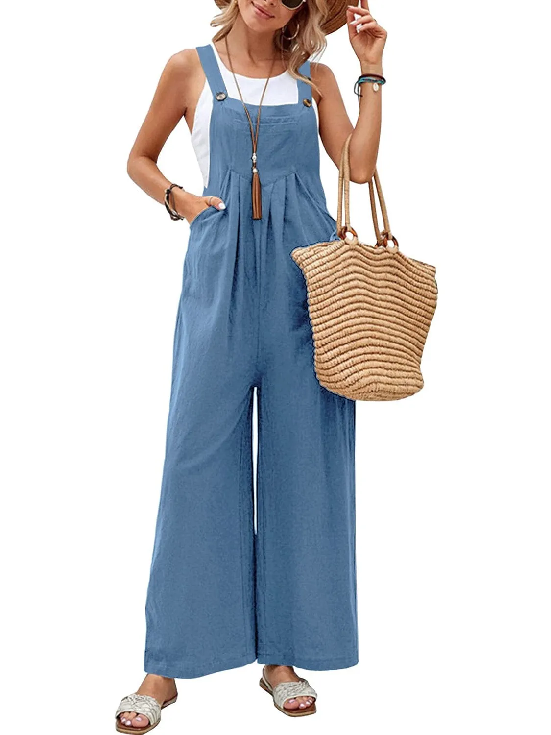 GYPSY - Cozy Pocketed Overalls
