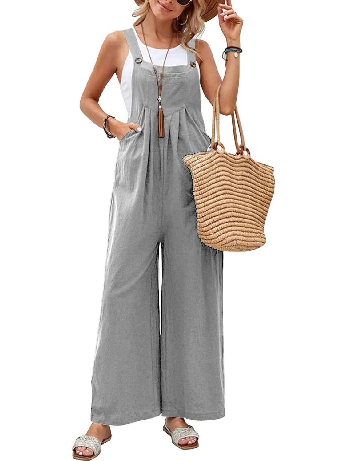 GYPSY - Cozy Pocketed Overalls