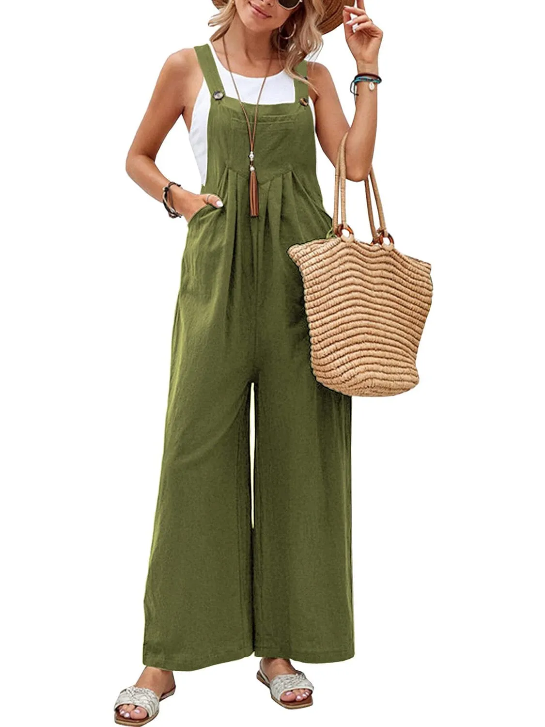 GYPSY - Cozy Pocketed Overalls