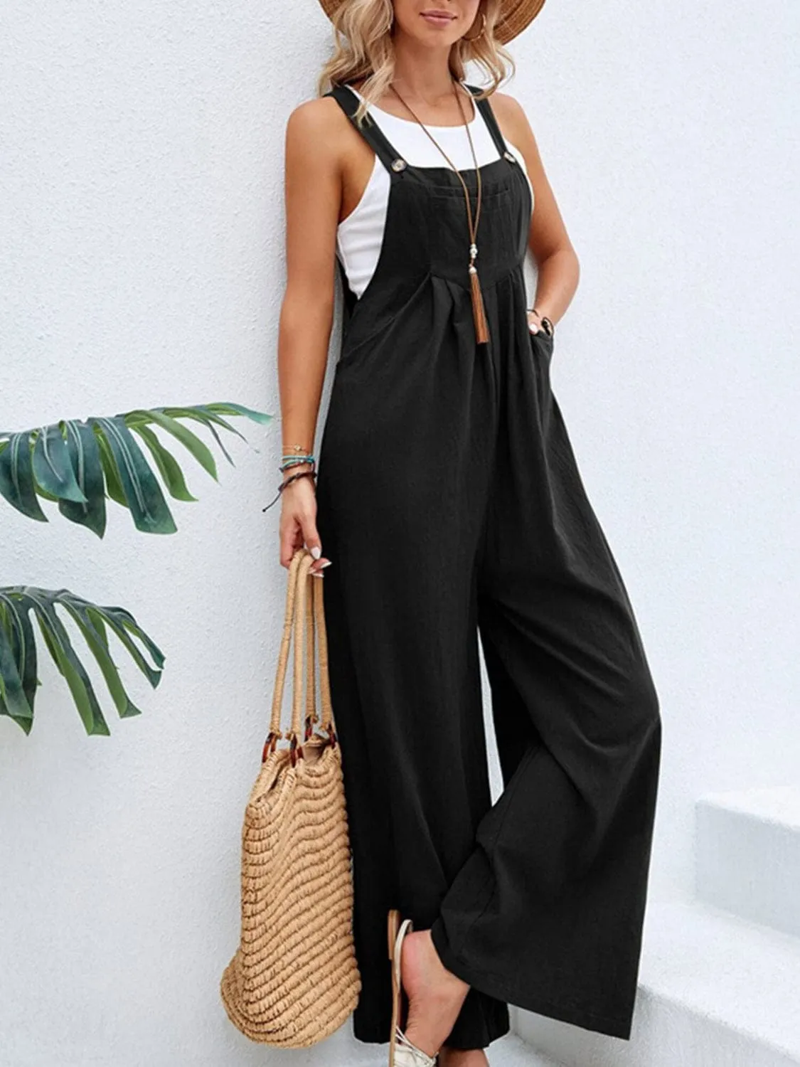GYPSY - Cozy Pocketed Overalls