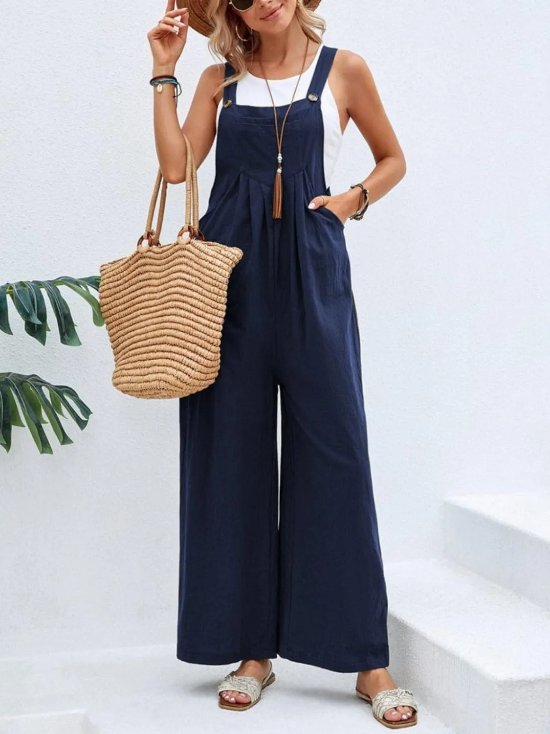 GYPSY - Cozy Pocketed Overalls