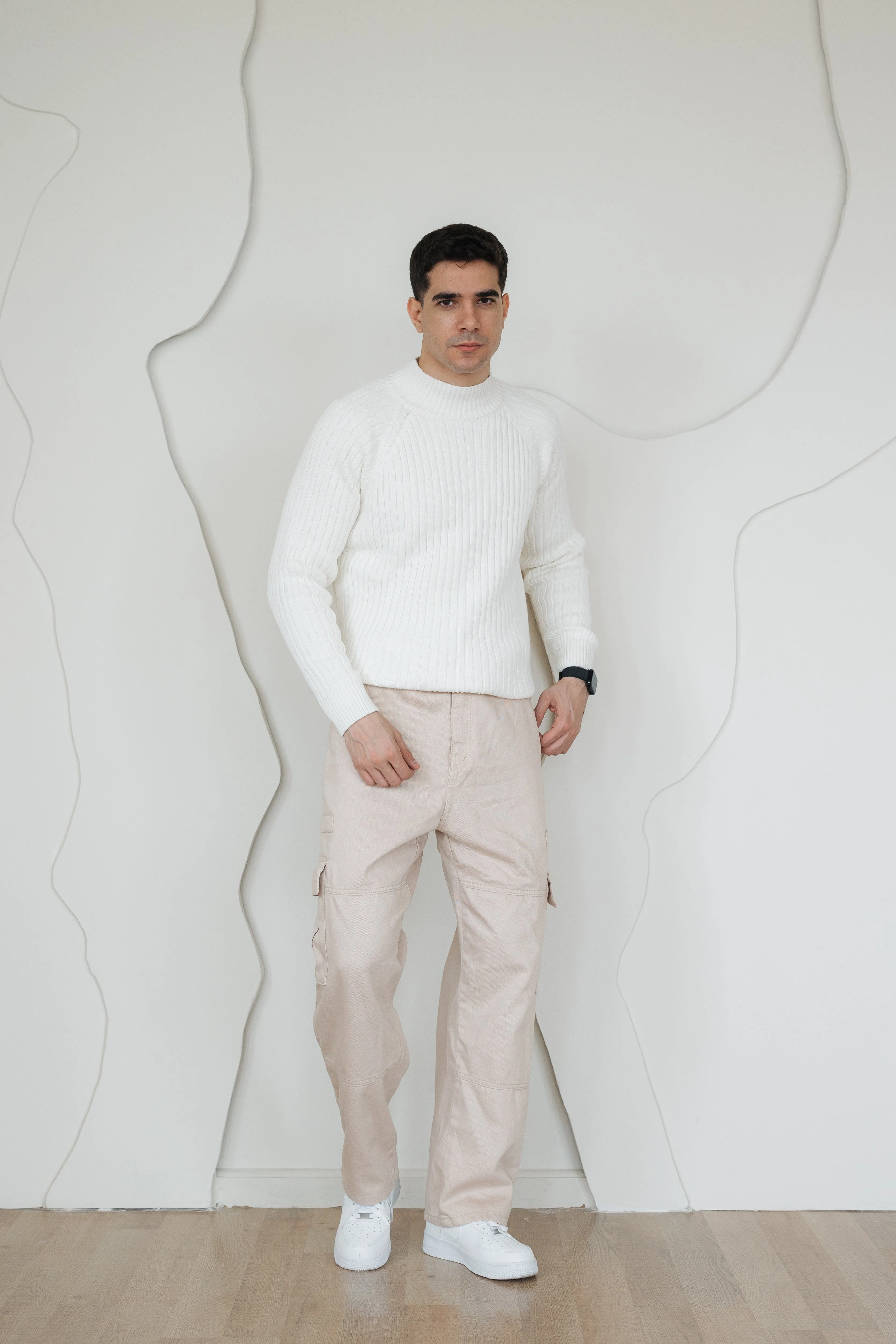 Half Neck Men Pullover