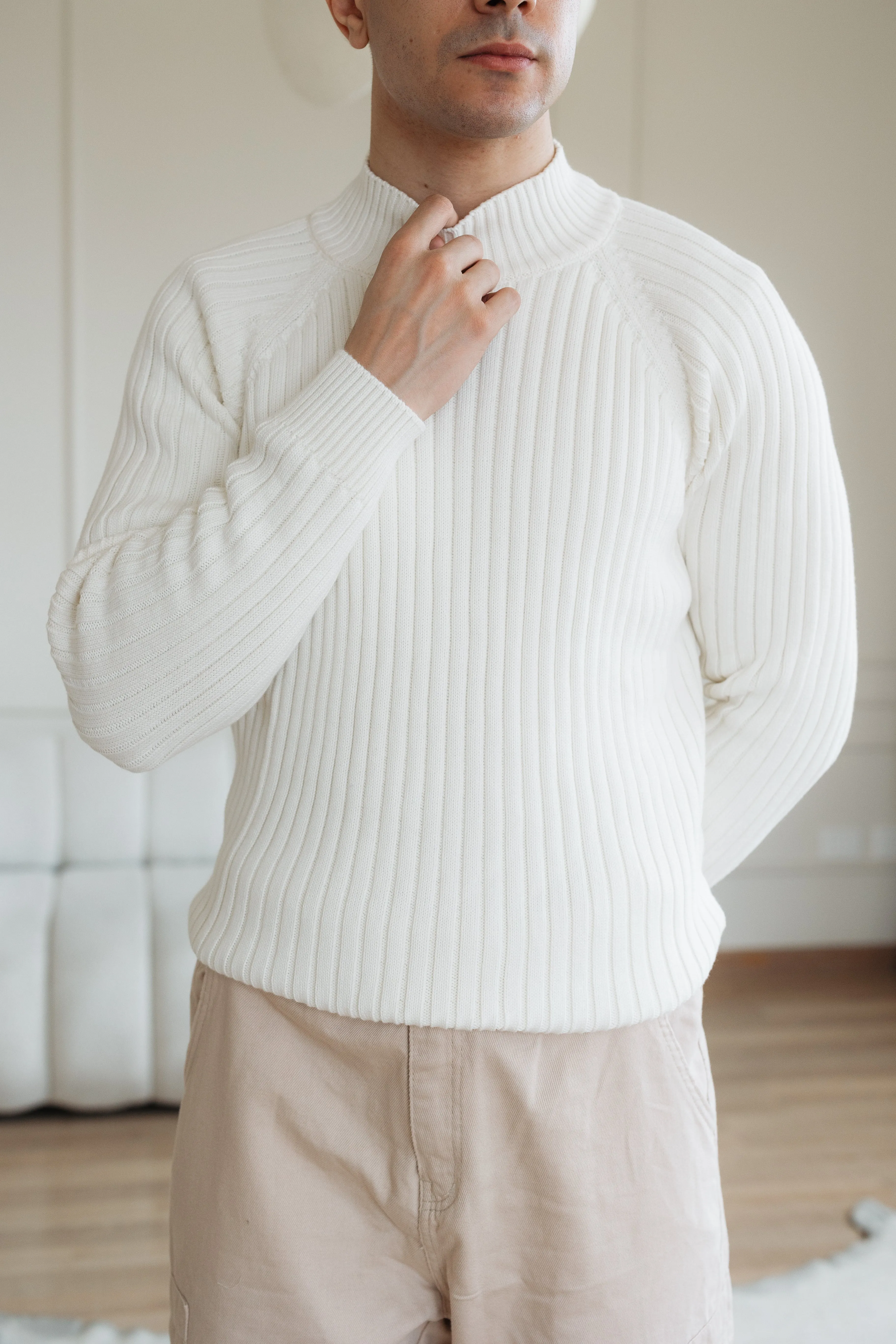 Half Neck Men Pullover
