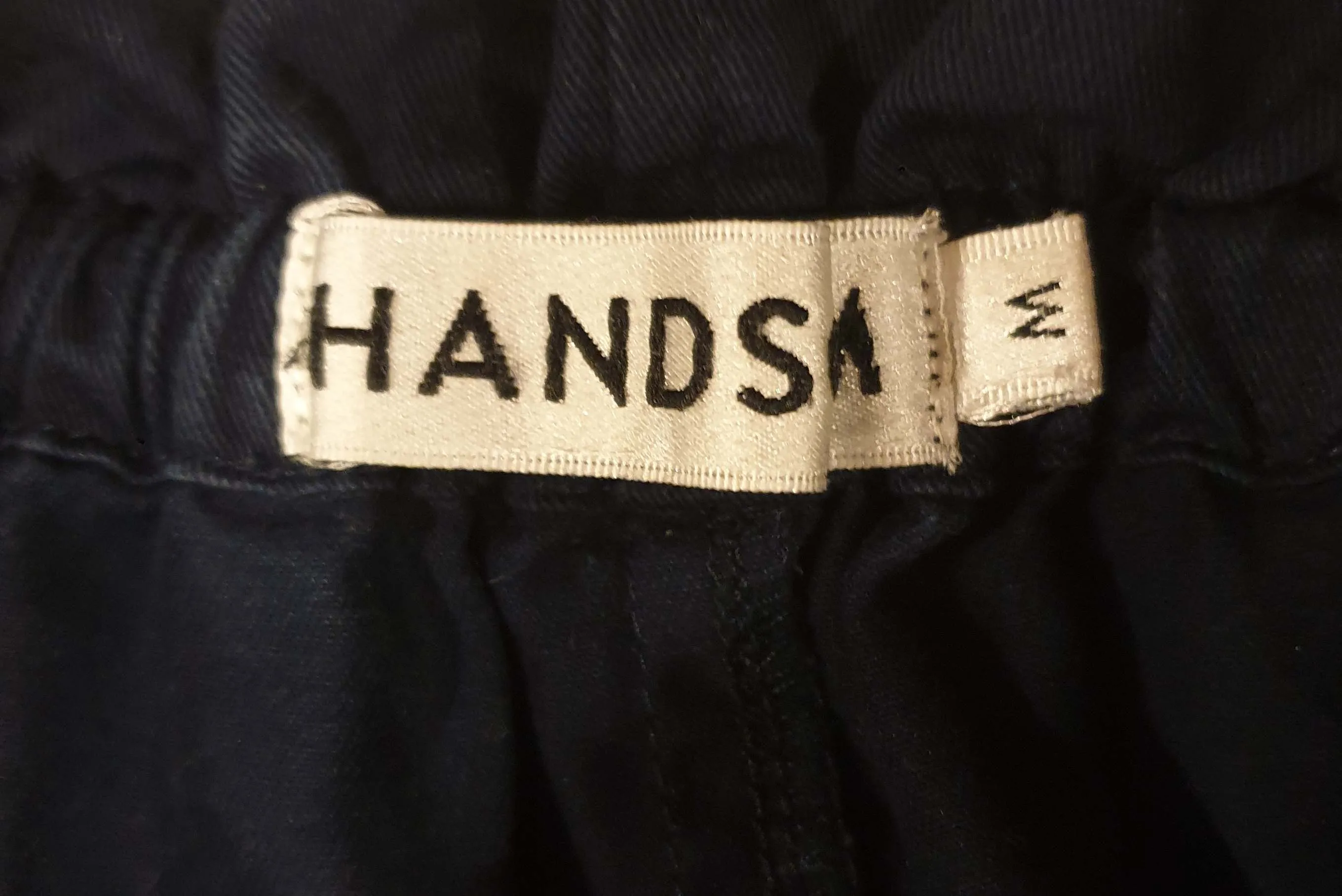 Handsom navy cotton skirt size M