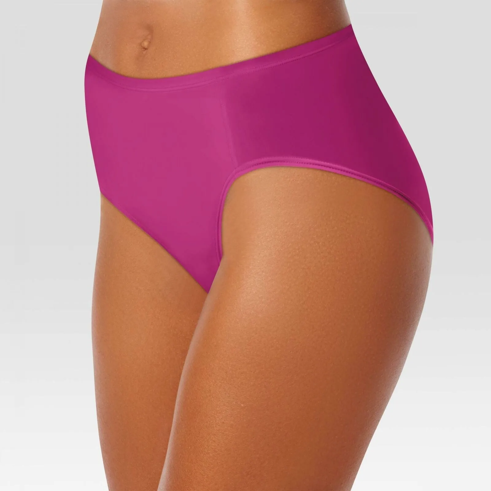 Hanes Premium Women's 4 Pairs Tummy Control Hi Cut Underwear