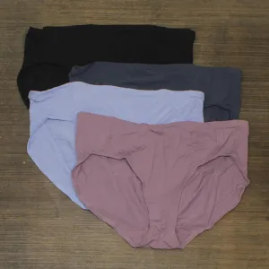Hanes Premium Women's 4pk Tummy Control HiCut Underwear Colors May Vary XXL