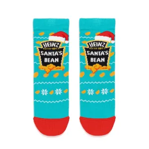 Heinz Baked Beans 'Santa's Bean' Kids' Socks