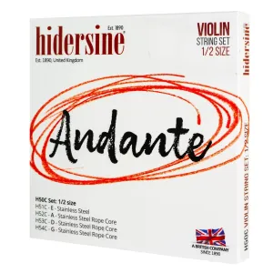 Hidersine Andante H50C  1/2 Violin String Set