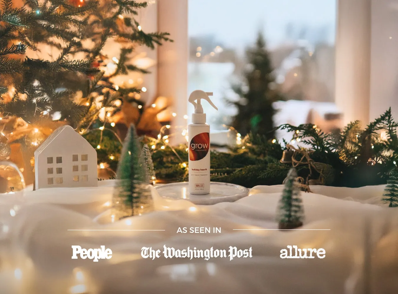 Holiday Hearth Air   Fabric Spray