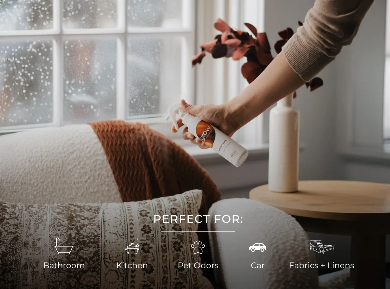 Holiday Hearth Air   Fabric Spray