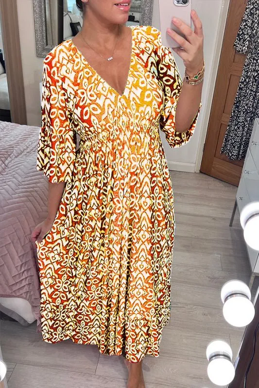Inara - Stylish Casual Floral Woman's Dress