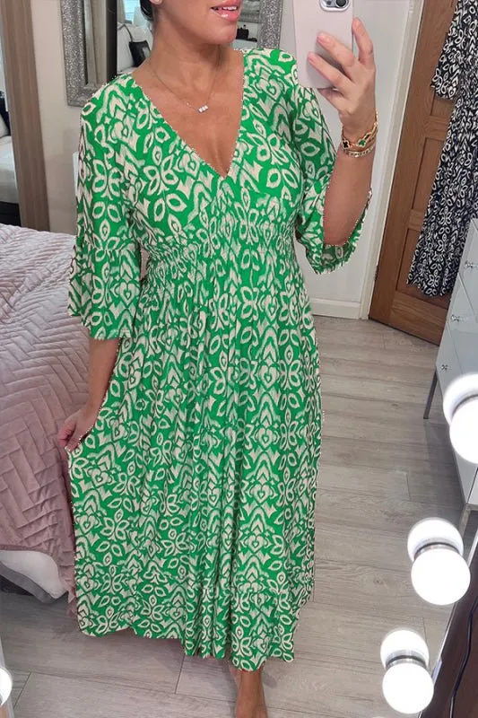Inara - Stylish Casual Floral Woman's Dress