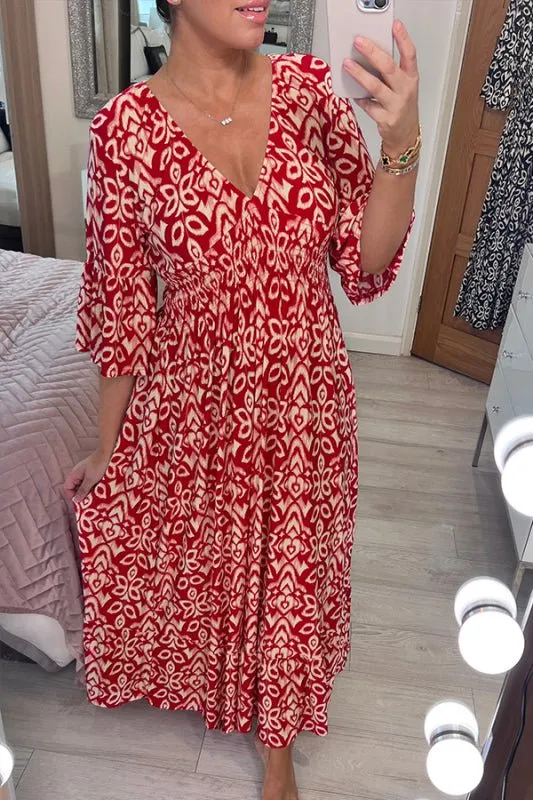 Inara - Stylish Casual Floral Woman's Dress