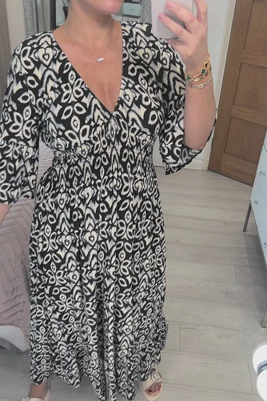 Inara - Stylish Casual Floral Woman's Dress