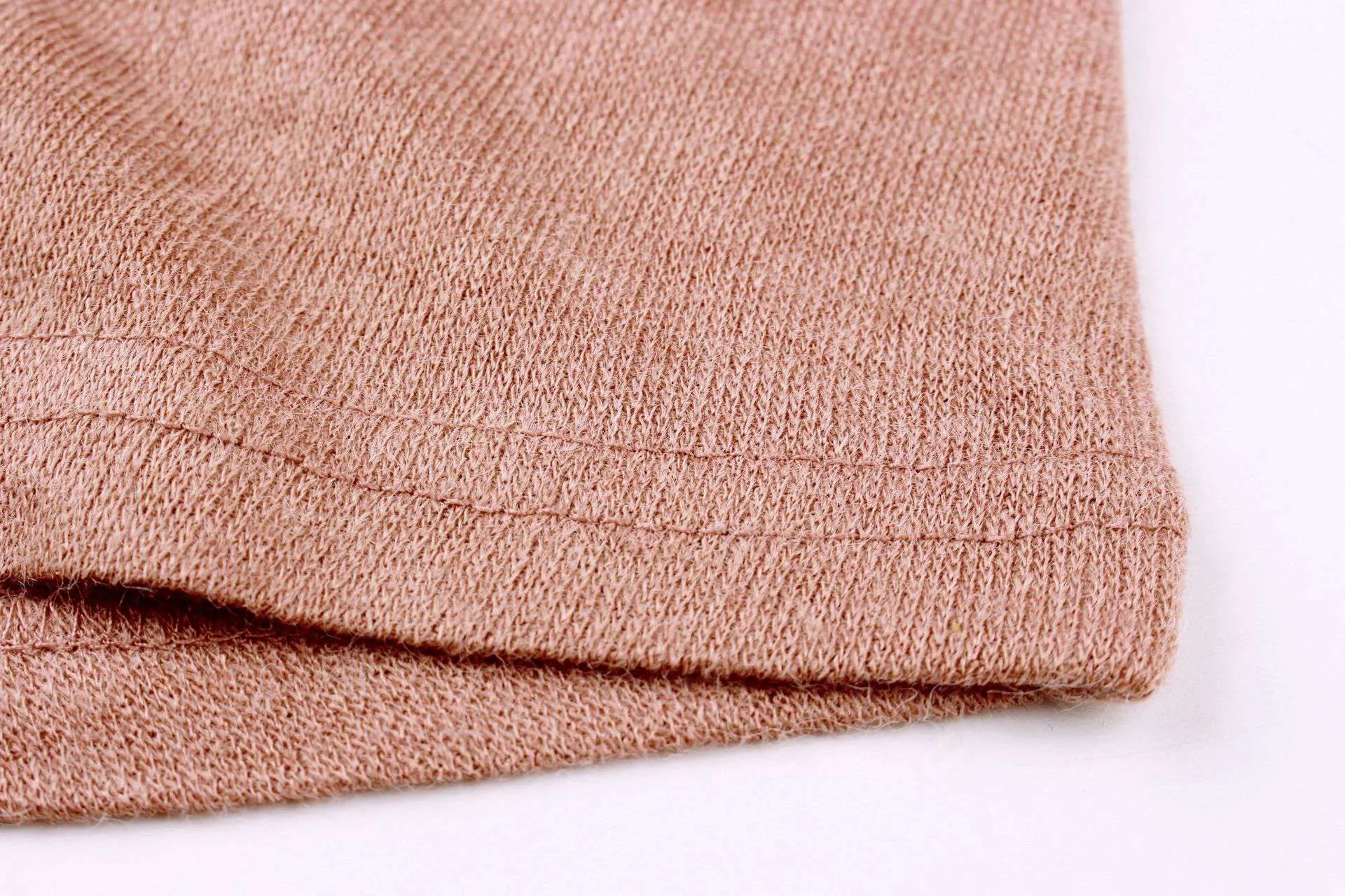 Independent Design Fashion Women's Autumn and Winter Cropped Sleeves Round Neck Dress