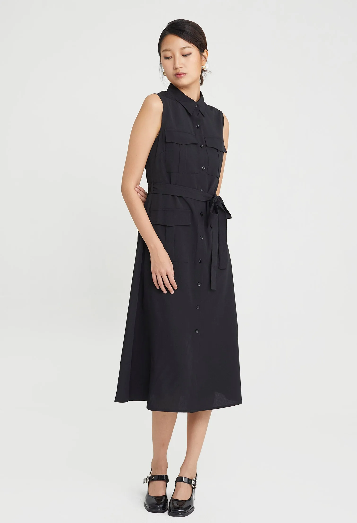 Jasmine Crest Frontie Midi Dress