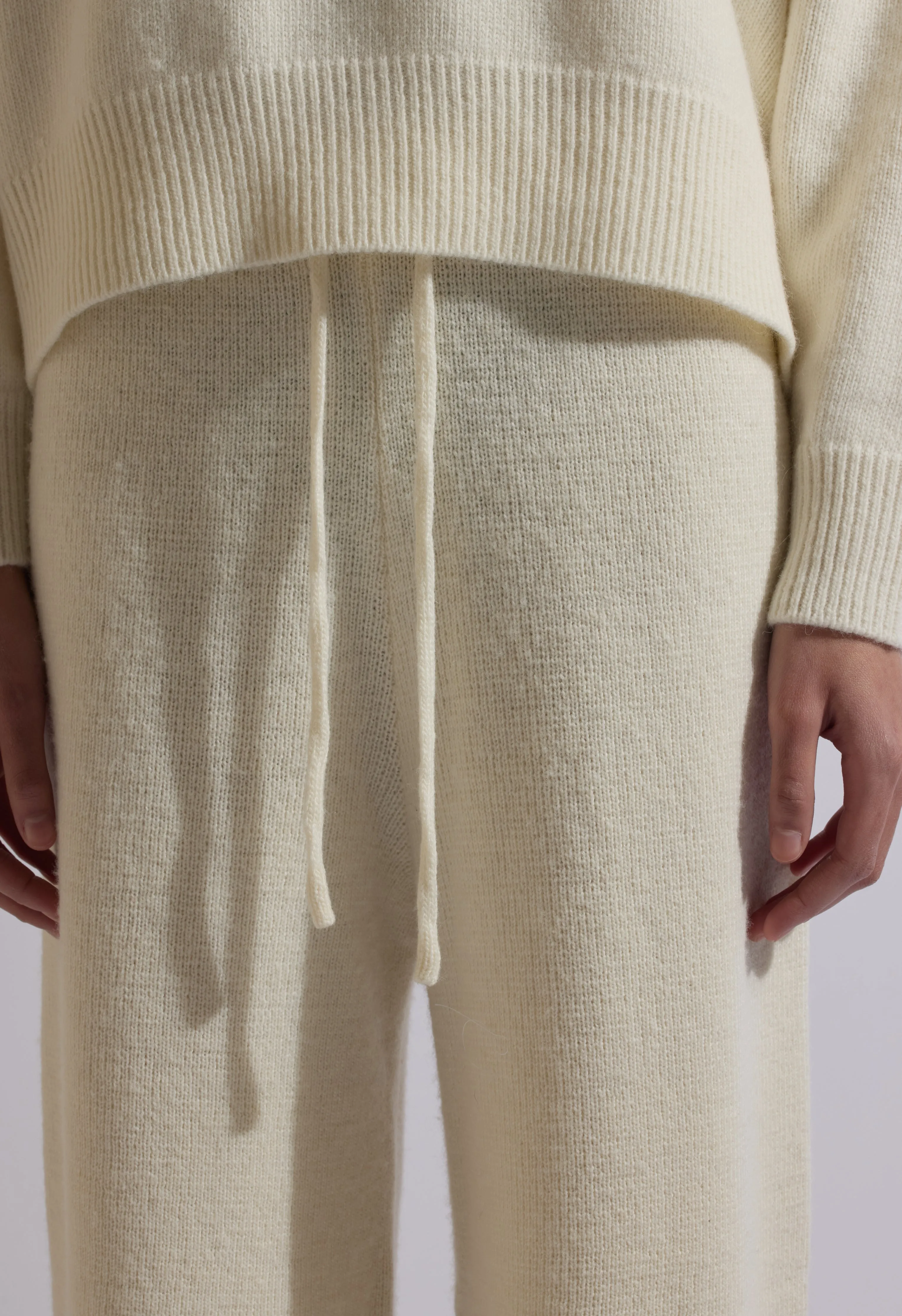 Jessie Wool Pant Cream Set