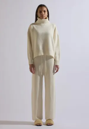 Jessie Wool Pant Cream Set