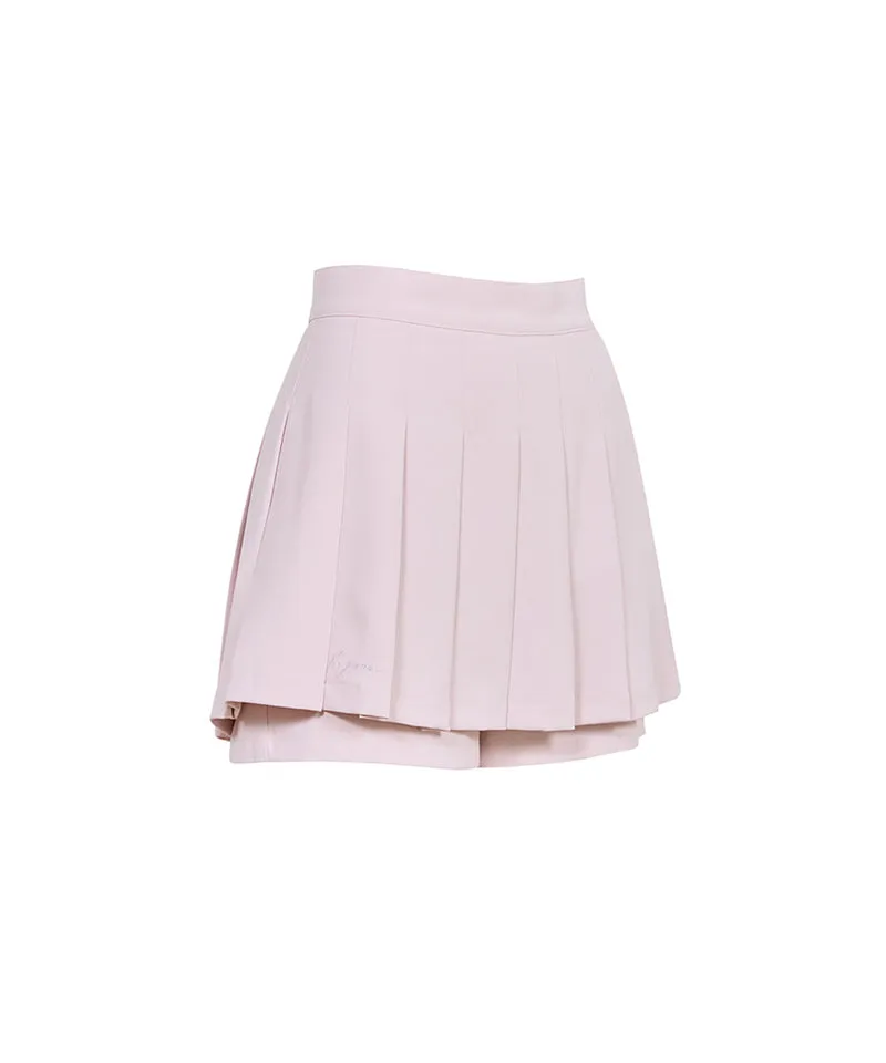 J.Jane Pleats Skirt Pants - Pink