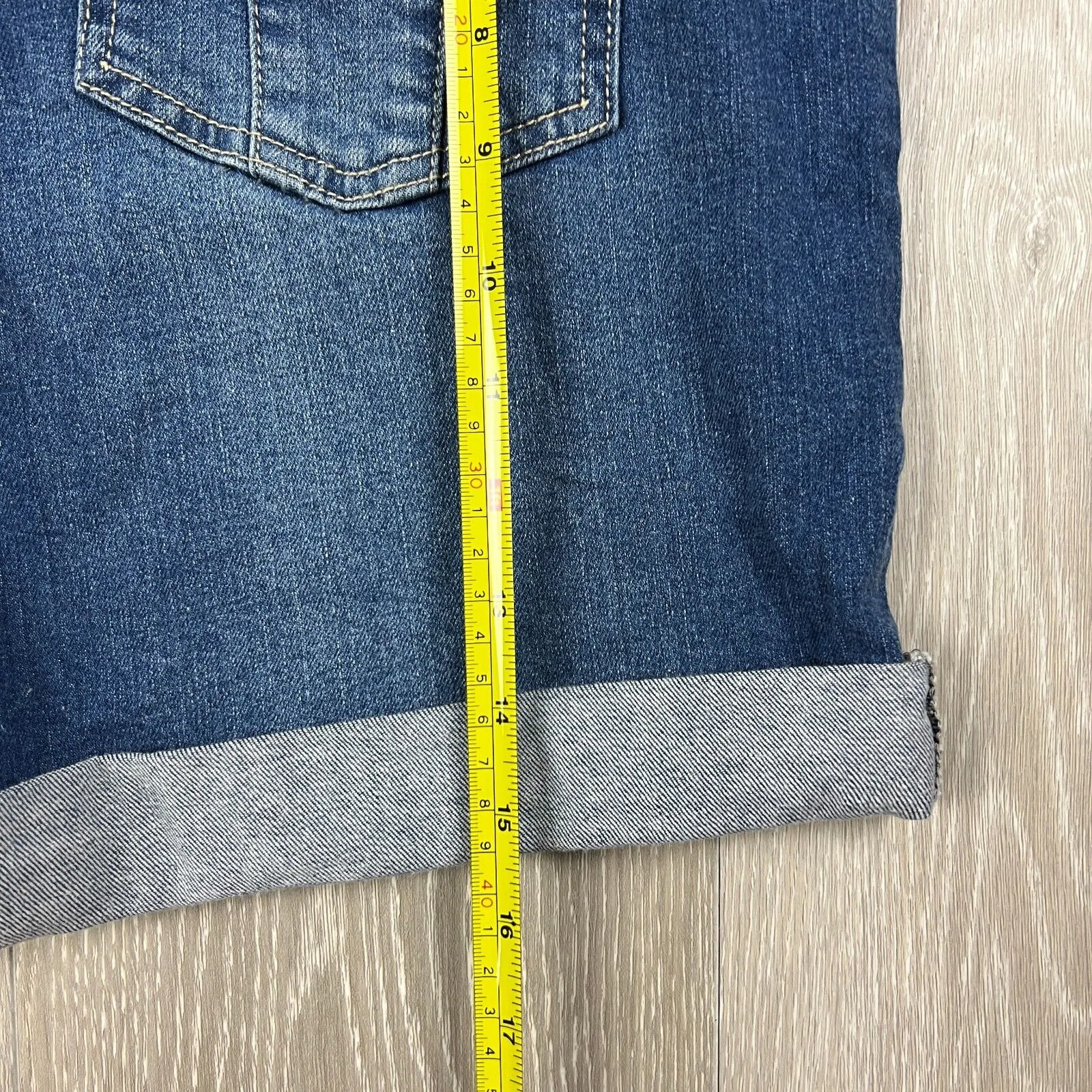 Jojo Maman Bebe Womens Short Denim Dungarees Size 10 (New)