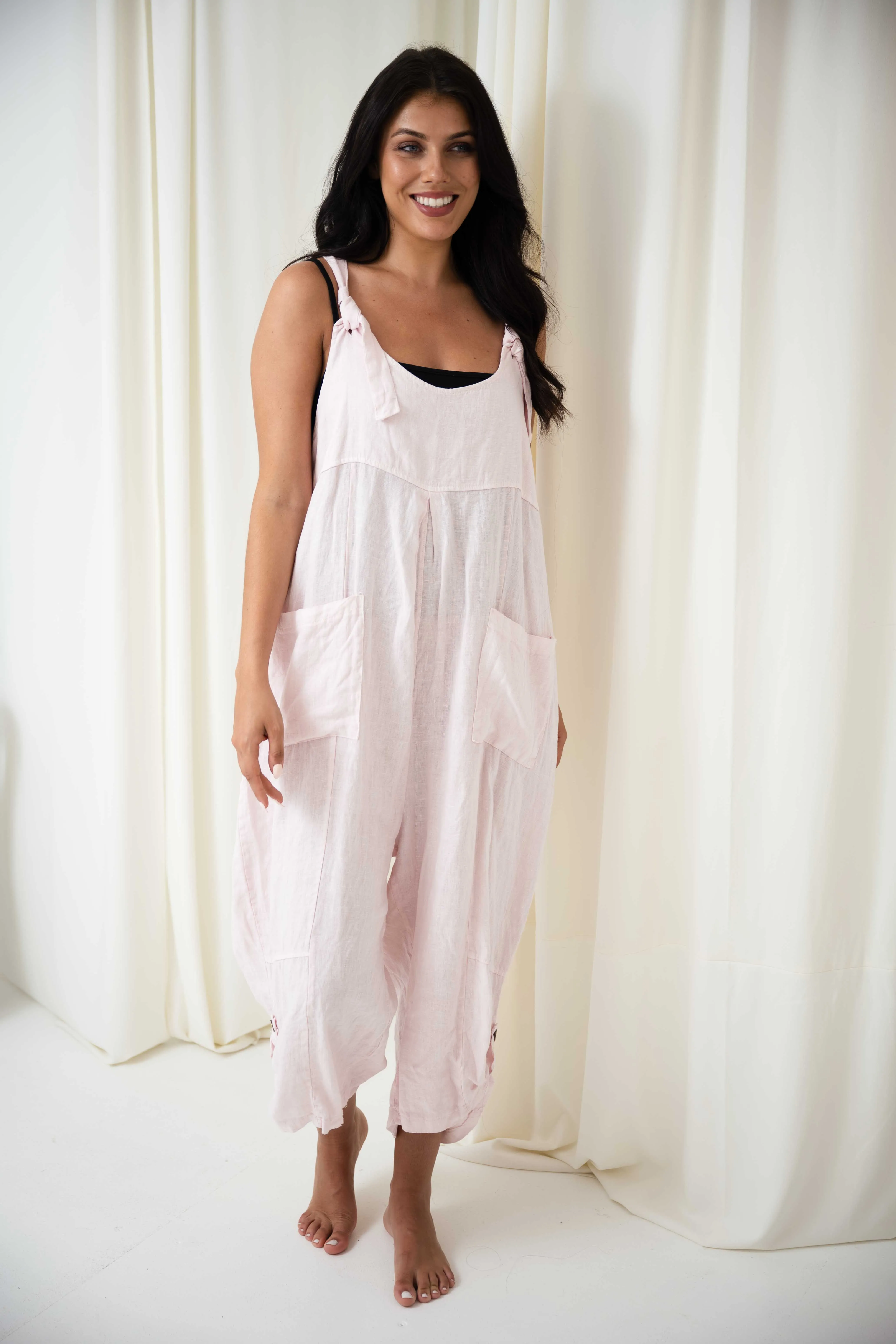 Jovie Baggy Jumpsuit | Pink